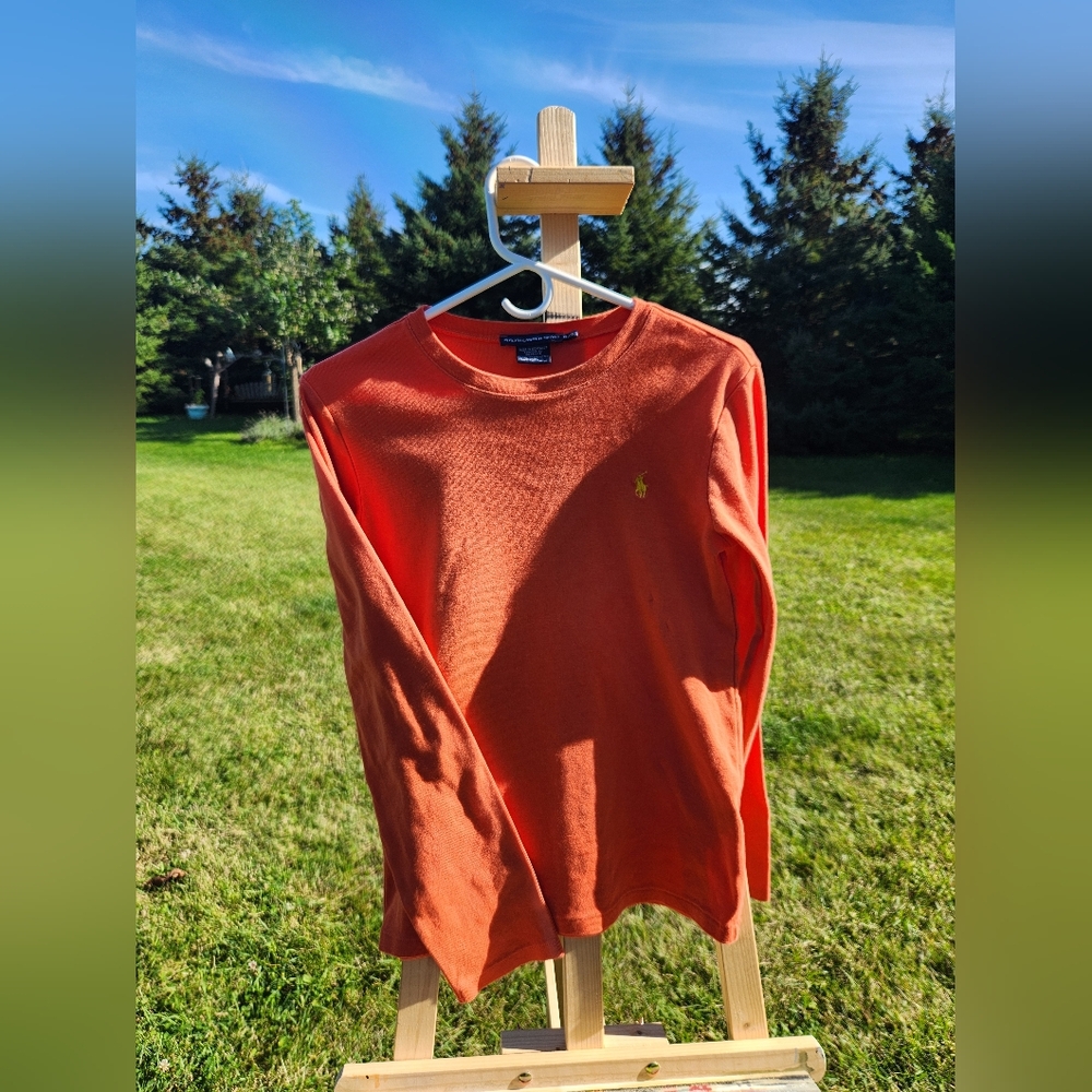 Ralph Lauren Sport orange long-sleeve size XL